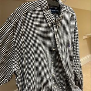 Ralph Lauren Checkerboard Print Button Down